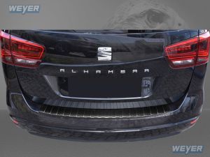 Weyer Edelstahl Ladekantenschutz passend für SEAT Alhambra