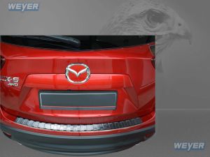 Weyer Edelstahl Ladekantenschutz passend für MAZDA CX-5 / CX-5 FLKE