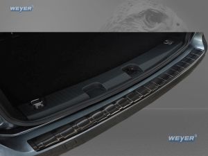 Weyer stainless steel rear bumper protection fits for VW Caddy IV