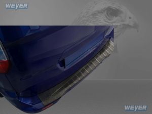 Weyer stainless steel rear bumper protection fits for FORD Tourneo-/Transit Courier II