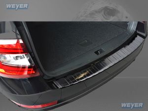 Weyer Edelstahl Ladekantenschutz passend für SKODA Octavia III