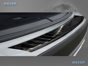 Weyer stainless steel rear bumper protection fits for BMW X1E48