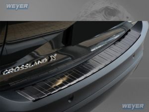 Weyer Edelstahl Ladekantenschutz passend für OPEL Crossland X