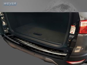 Weyer stainless steel rear bumper protection fits for FORD Ecosport II
