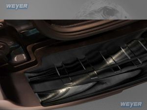 Weyer Edelstahl Ladekantenschutz passend für FORD Ecosport II