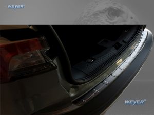 Weyer stainless steel rear bumper protection fits for FORD Kuga IIITitanium/Trend/Cool/Connect