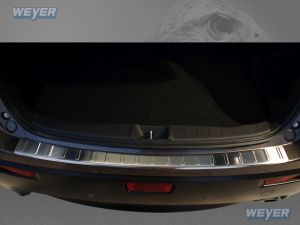 Weyer stainless steel rear bumper protection fits for MITSUBISHI ASX