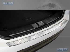 Weyer stainless steel rear bumper protection fits for JAGUAR F-PaceX761
