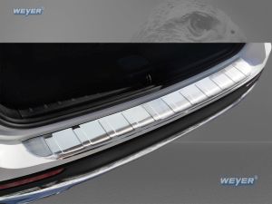 Weyer stainless steel rear bumper protection fits for MERCEDES GLBX247