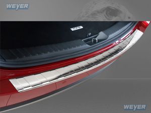 Weyer Edelstahl Ladekantenschutz passend für MAZDA CX-5 IIKF
