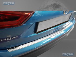 Weyer Edelstahl Ladekantenschutz passend für NISSAN Qashqai