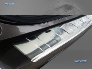 Weyer Edelstahl Ladekantenschutz passend für MITSUBISHI ASX