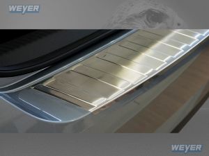 Weyer stainless steel rear bumper protection fits for SKODA Superb III