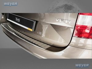 Weyer Edelstahl Ladekantenschutz passend für SKODA Yeti5L