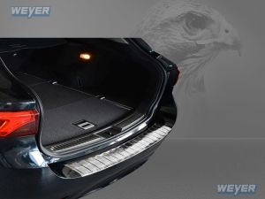 Weyer stainless steel rear bumper protection fits for TOYOTA Avensis III