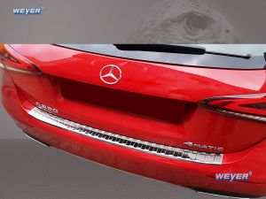 Weyer stainless steel rear bumper protection fits for MERCEDES A KlasseW177