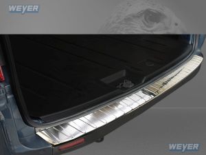 Weyer Edelstahl Ladekantenschutz passend für FORD Tourneo Custom