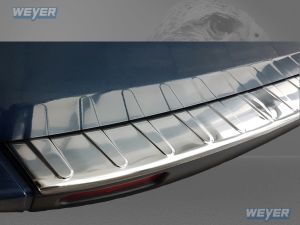 Weyer stainless steel rear bumper protection fits for FORD Tourneo Custom