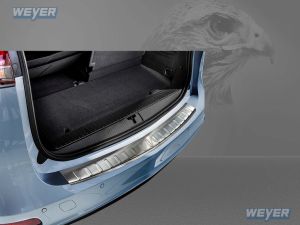Weyer Edelstahl Ladekantenschutz passend für OPEL Zafira
