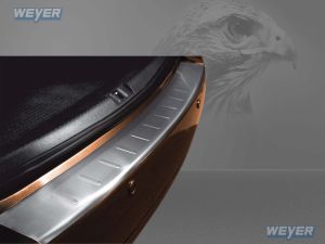 Weyer Edelstahl Ladekantenschutz passend für VW Touran1T (GP2)