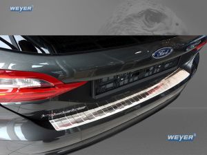 Weyer Edelstahl Ladekantenschutz passend für FORD Fiesta MK85D