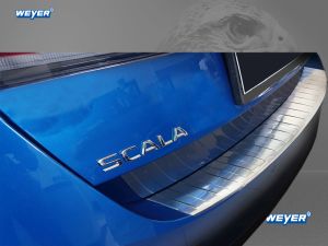 Weyer Edelstahl Ladekantenschutz passend für SKODA Scala