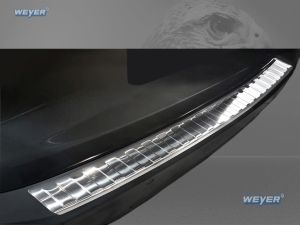 Weyer stainless steel rear bumper protection fits for BMW Serie 3G21