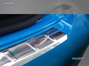 Weyer stainless steel rear bumper protection fits for AUDI A1 IIGB