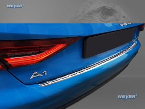 Weyer Edelstahl Ladekantenschutz passend für AUDI A1 IIGB