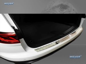 Weyer Edelstahl Ladekantenschutz passend für VW Touareg III
