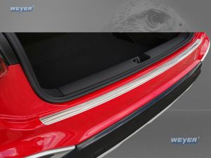 Weyer Edelstahl Ladekantenschutz passend für AUDI  Q2 Crossover