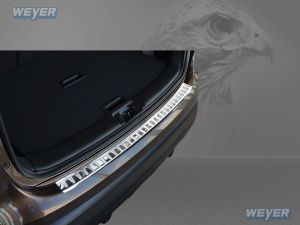 Weyer Edelstahl Ladekantenschutz passend für NISSAN QashqaiJ11