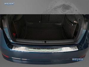 Weyer Edelstahl Ladekantenschutz passend für SKODA Octavia IV