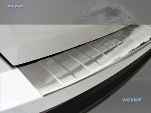 Weyer Edelstahl Ladekantenschutz passend für SKODA Karoq