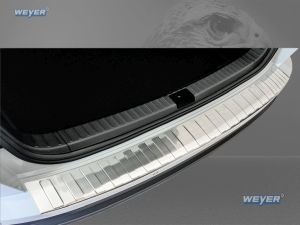 Weyer Edelstahl Ladekantenschutz passend für SKODA Karoq