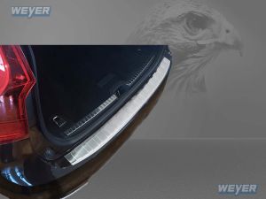 Weyer Edelstahl Ladekantenschutz passend für VOLVO V90, V90 Cross Country