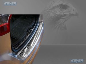 Weyer Edelstahl Ladekantenschutz passend für VOLVO XC-60Y20