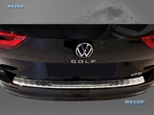 Weyer Edelstahl Ladekantenschutz passend für VW Golf VIIIVariant