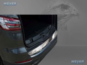 Weyer Edelstahl Ladekantenschutz passend für FORD S-Max II