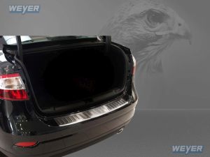 Weyer Edelstahl Ladekantenschutz passend für RENAULT Fluence / Clio IV Grand Tour
