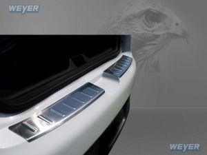 Weyer Edelstahl Ladekantenschutz passend für RENAULT Clio IV 5D