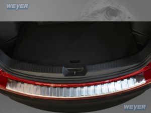 Weyer stainless steel rear bumper protection fits for MAZDA CX-5 / CX-5 FLKE