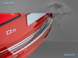 Weyer Edelstahl Ladekantenschutz passend für AUDI Q5 + SQ58R