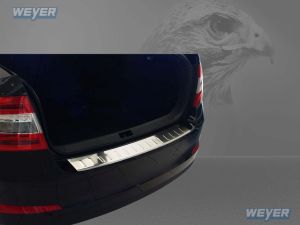 Weyer Edelstahl Ladekantenschutz passend für SKODA Octavia III5E