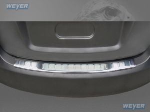 Weyer Edelstahl Ladekantenschutz passend für SKODA Fabia II5J
