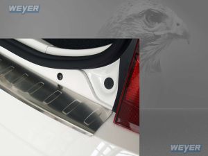 Weyer Edelstahl Ladekantenschutz passend für VW UP3D / 5D