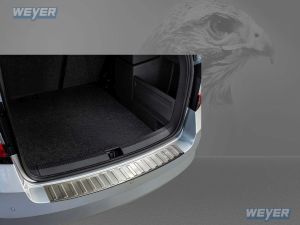 Weyer Edelstahl Ladekantenschutz passend für SKODA Fabia