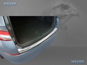 Weyer Edelstahl Ladekantenschutz passend für SKODA Kodiaq