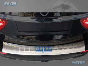 Weyer Edelstahl Ladekantenschutz passend für MERCEDES C KlasseW 204