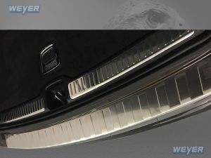 Weyer Edelstahl Ladekantenschutz passend für MERCEDES GLCX 253